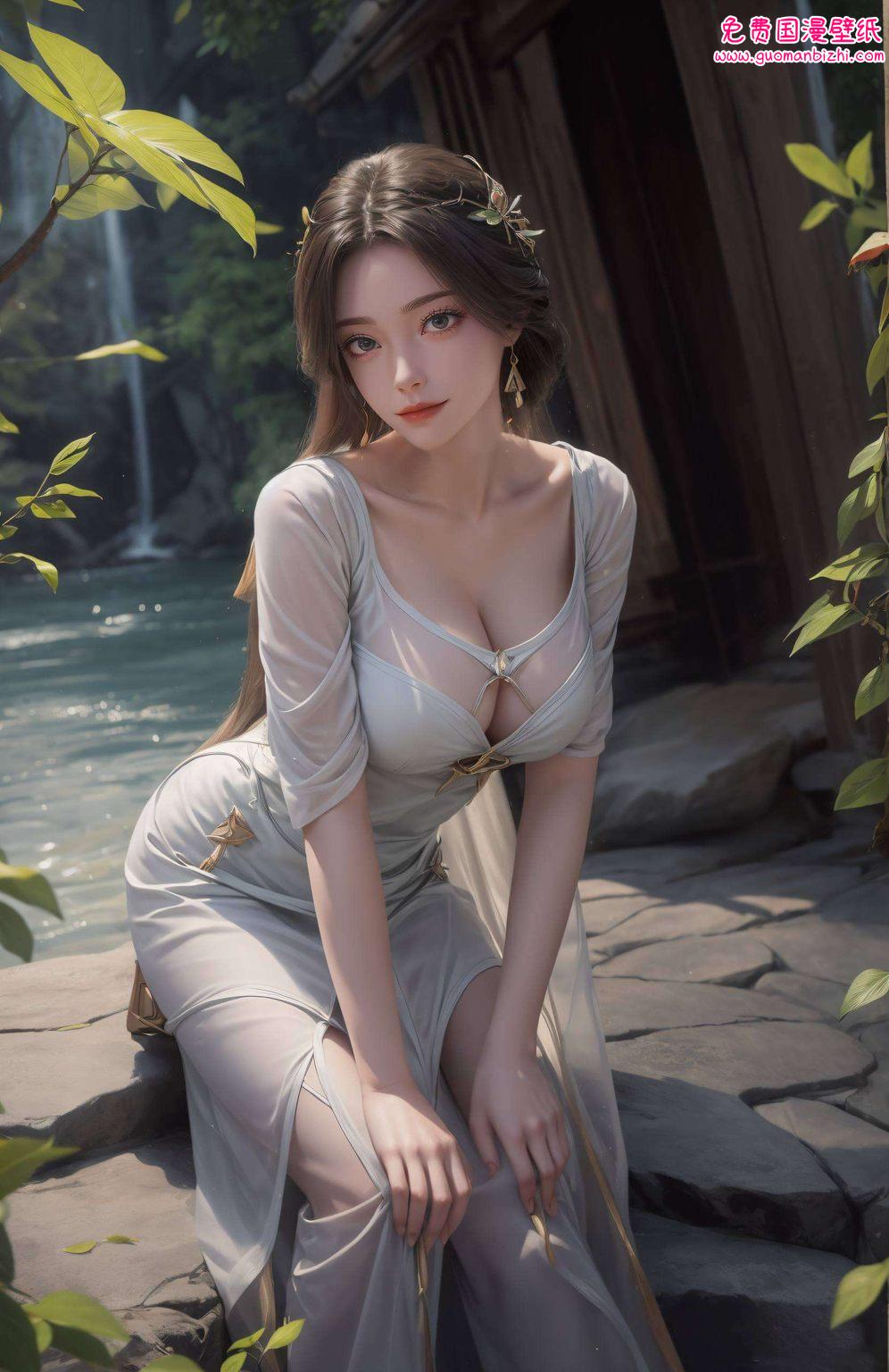 这位闭眼的美人时刻膜拜！