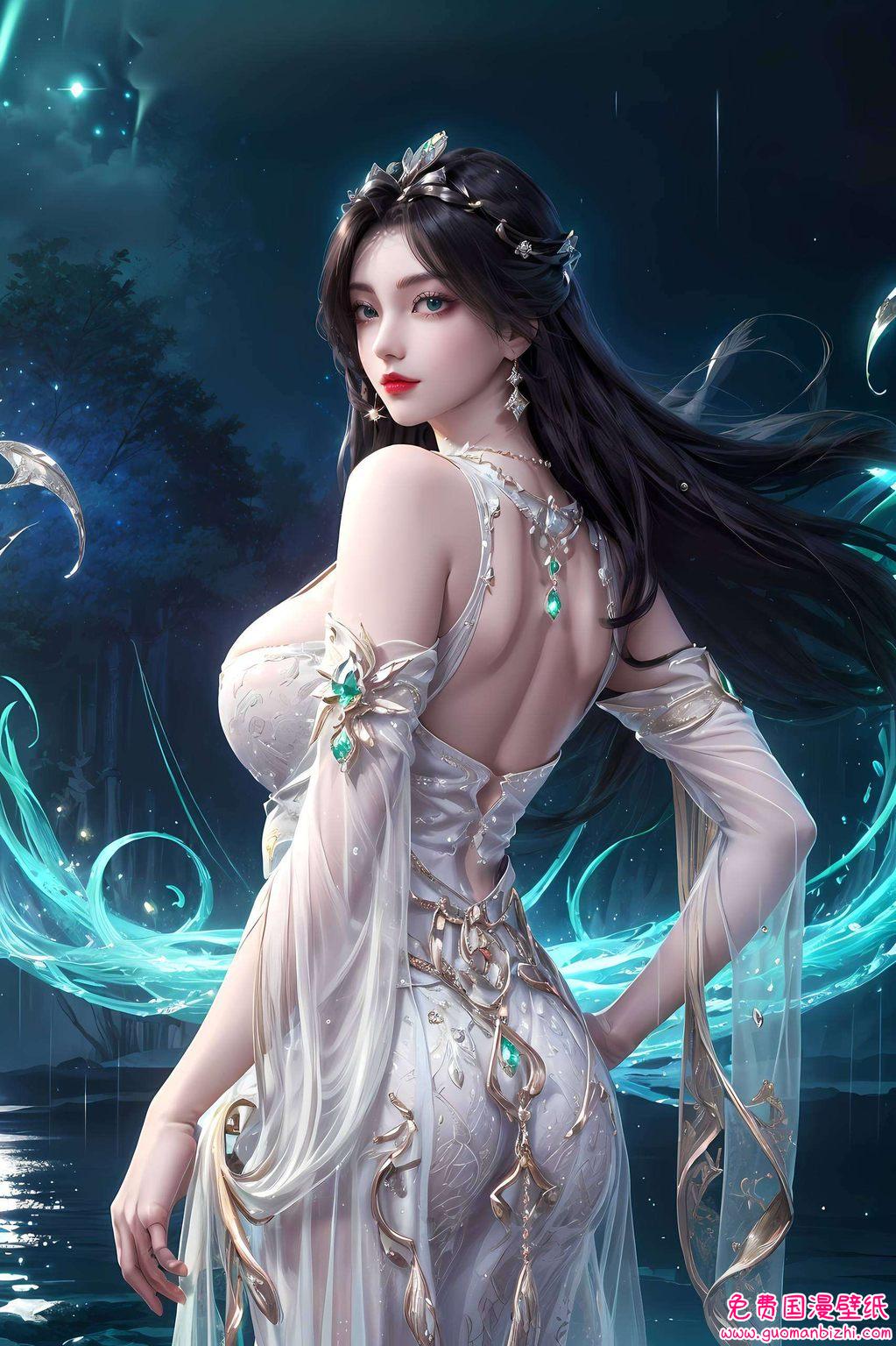 让人不禁感叹：这国漫女神吹散了纷繁的尘世