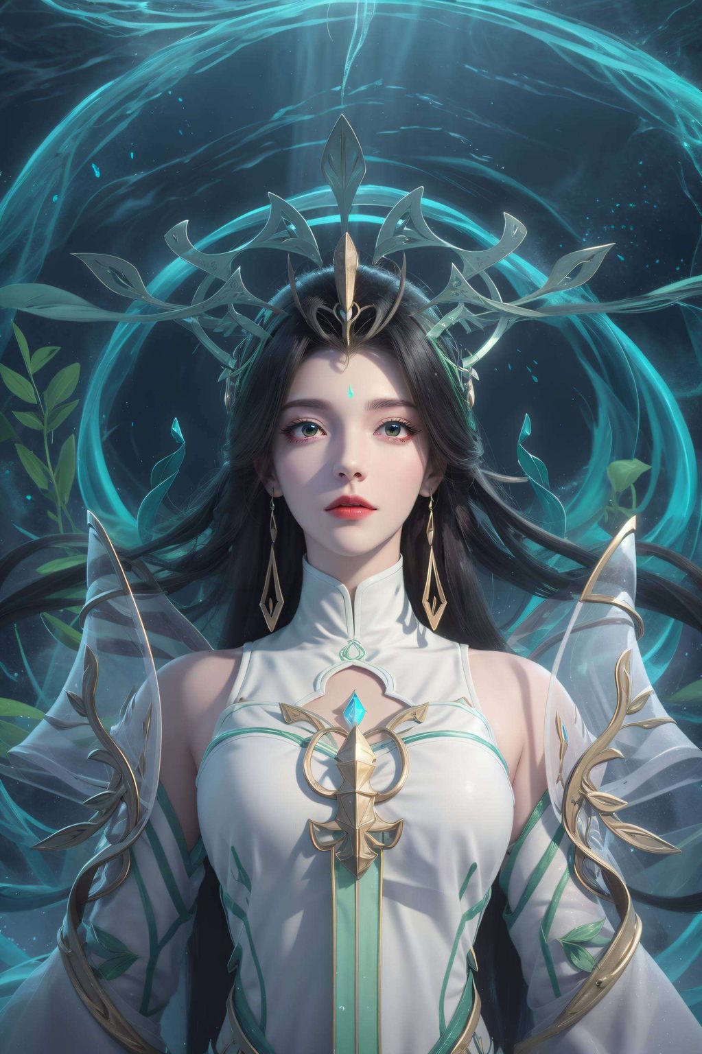 她是完美世界里的国漫女神为你的电脑带来一抹不可多得的玄幻色彩
