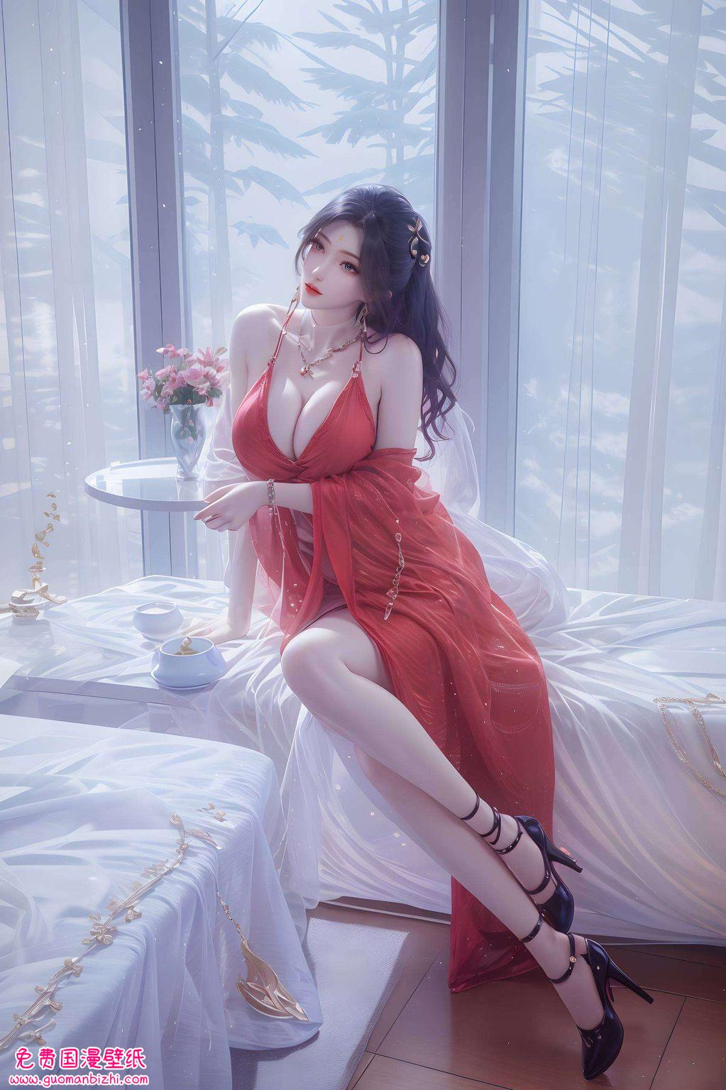 柳神的身影如梦似幻她们在壁纸中或婉约或豪放