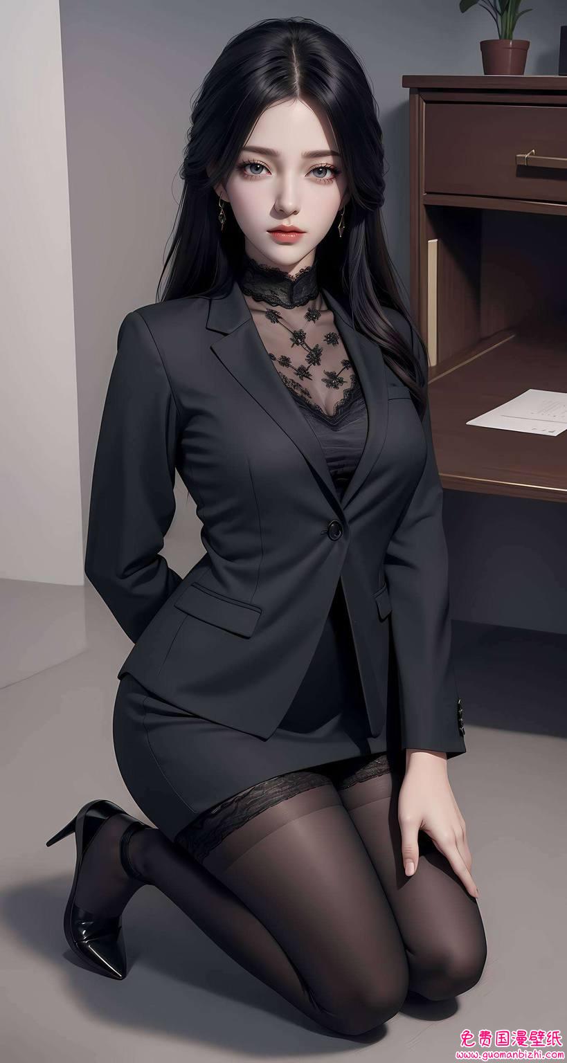 她那婀娜多姿的身影仿佛从玄幻故事中走来