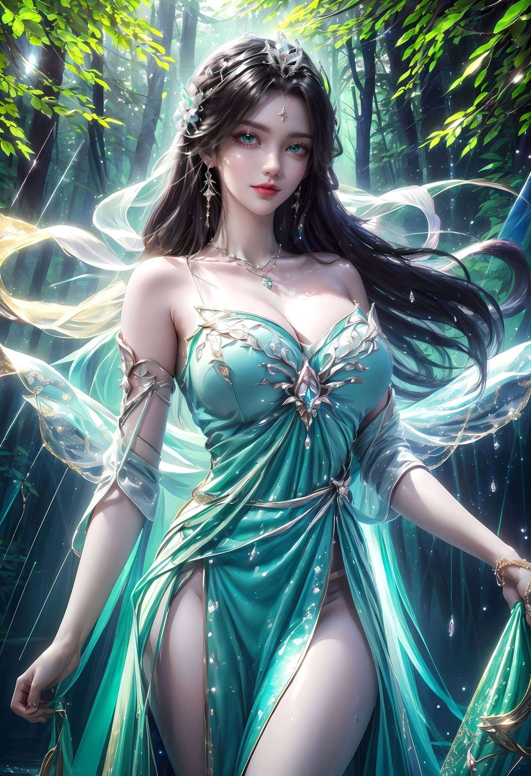 再见难忘仿佛诉说着古老玄幻故事里的温柔与坚韧