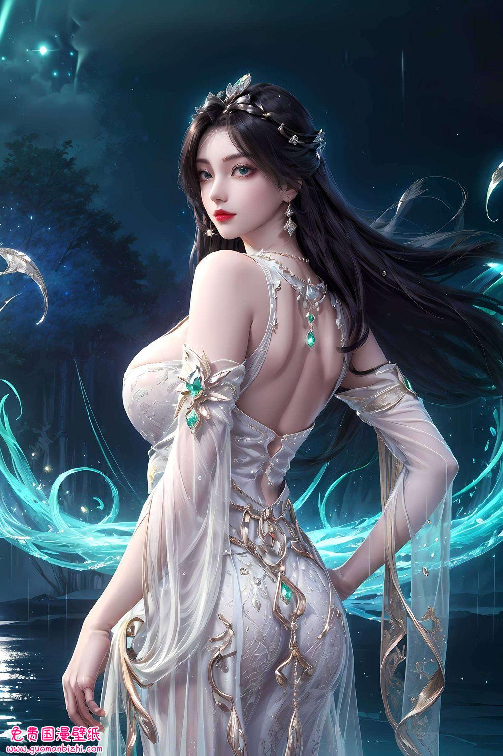 她轻舞霓裳那美丽的壁纸