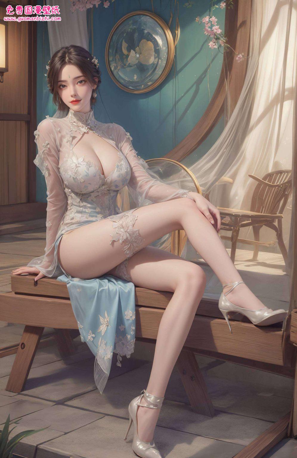清新而耀眼柳神的身影如同晨曦中的露珠