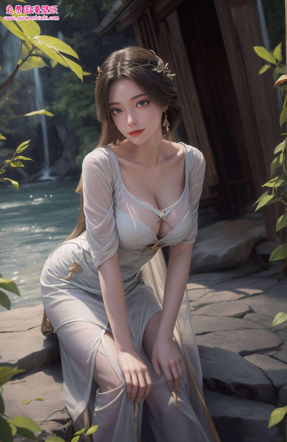 一袭白衣飘渺如仙那可是完美世界里的风云人物