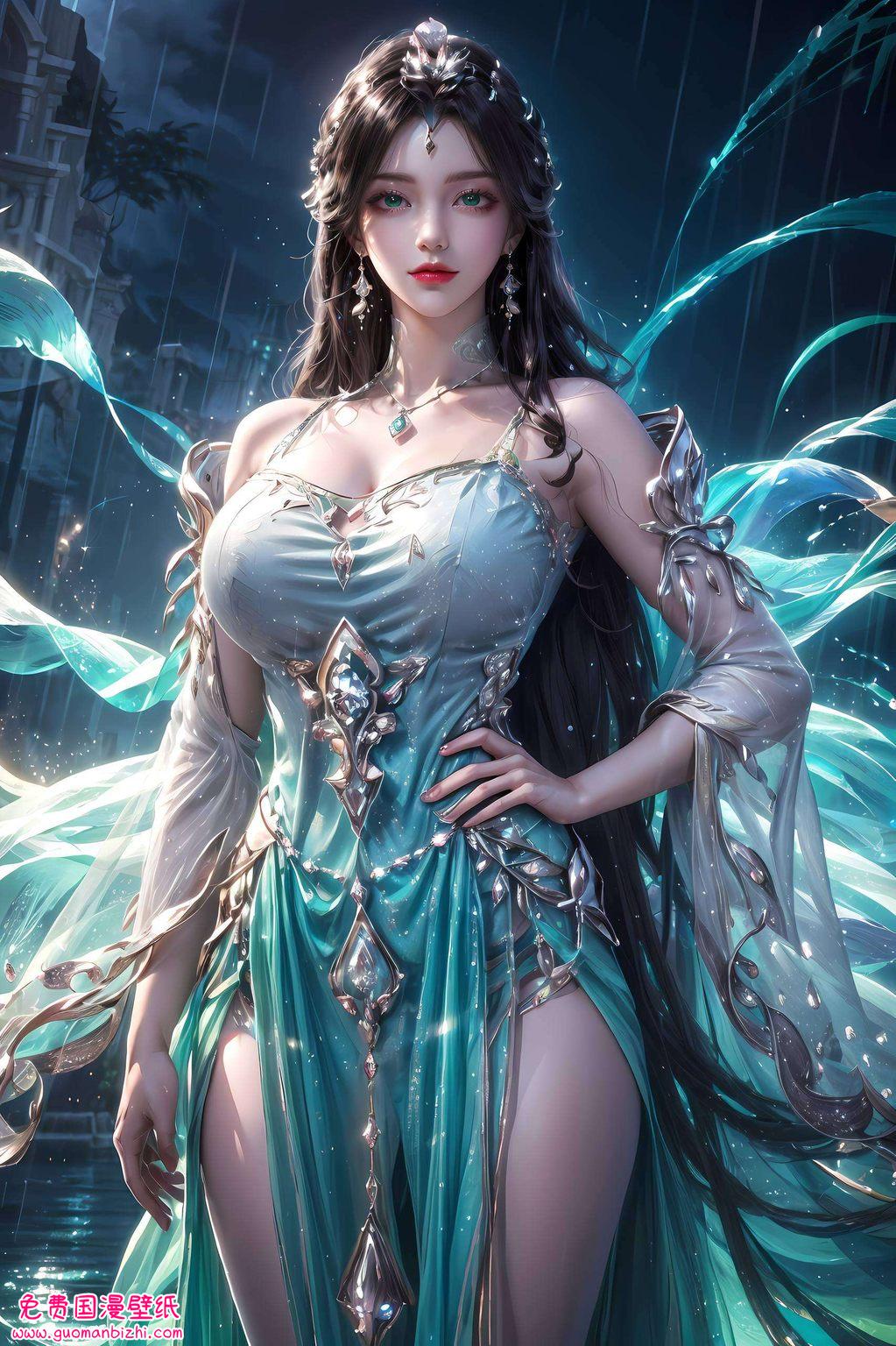 勾勒出完美世界的神秘与深邃淡雅的色彩