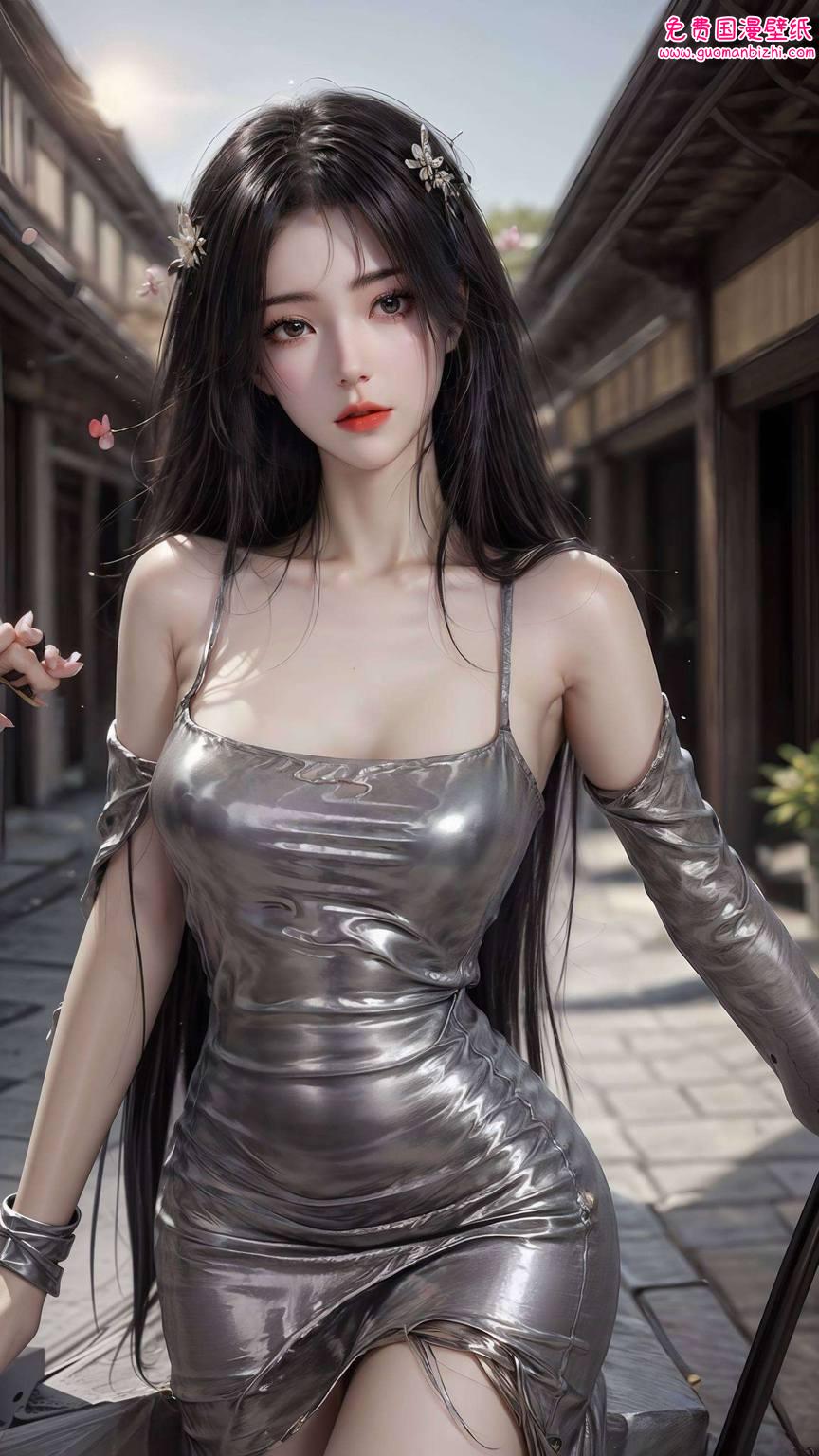 都像是在诉说着一个古老而神秘的故事让人不禁沉浸在这动漫女神的绚丽世界里