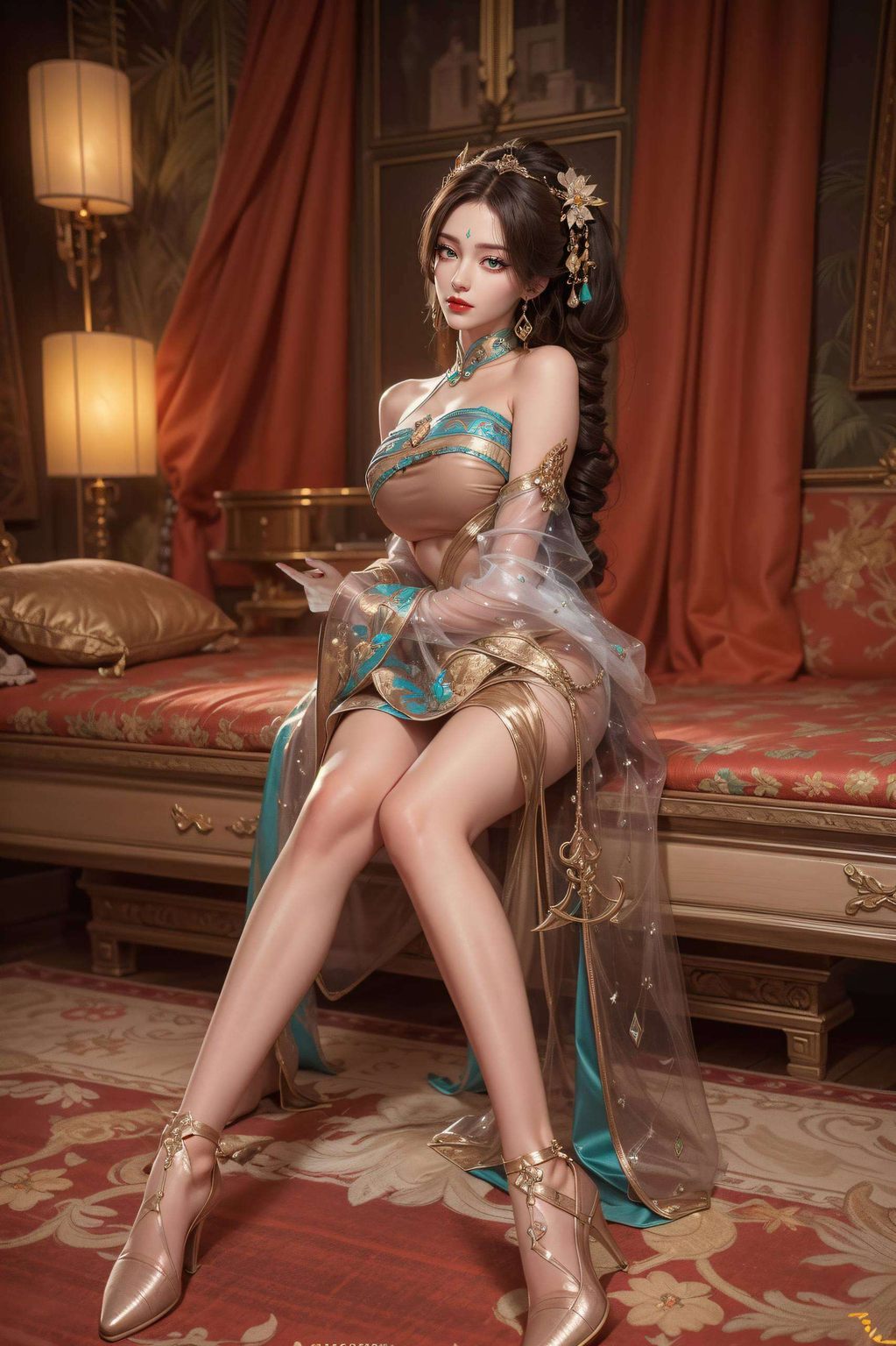 在完美的世界里柳神的身影在国漫的画卷中显得尤为夺目