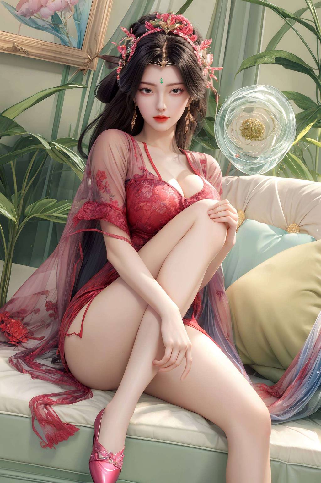 国漫中的女神们翩翩起舞动漫美女们的风采熠熠生辉
