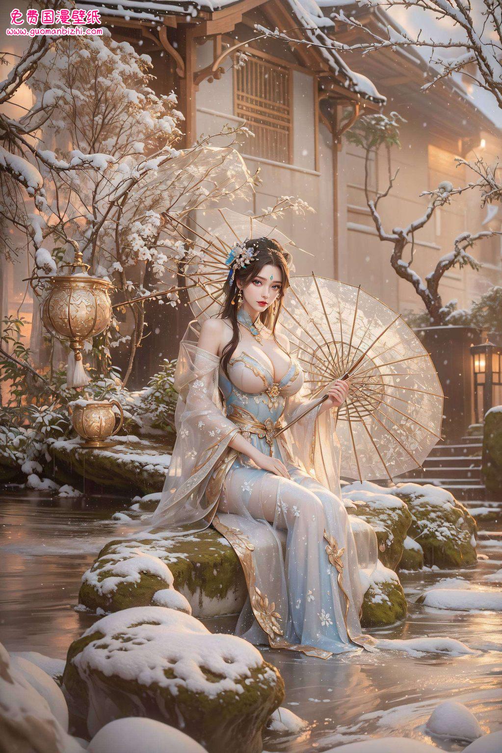 小调皮们保证让你的桌面瞬间变身国漫美女秀场