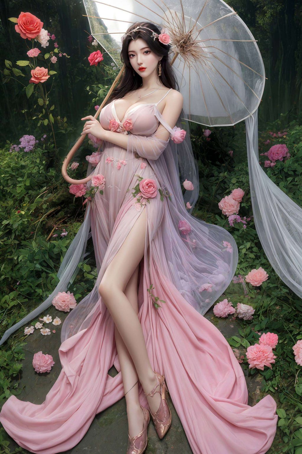 让每一个细节都栩栩如生她的每一次眨眼