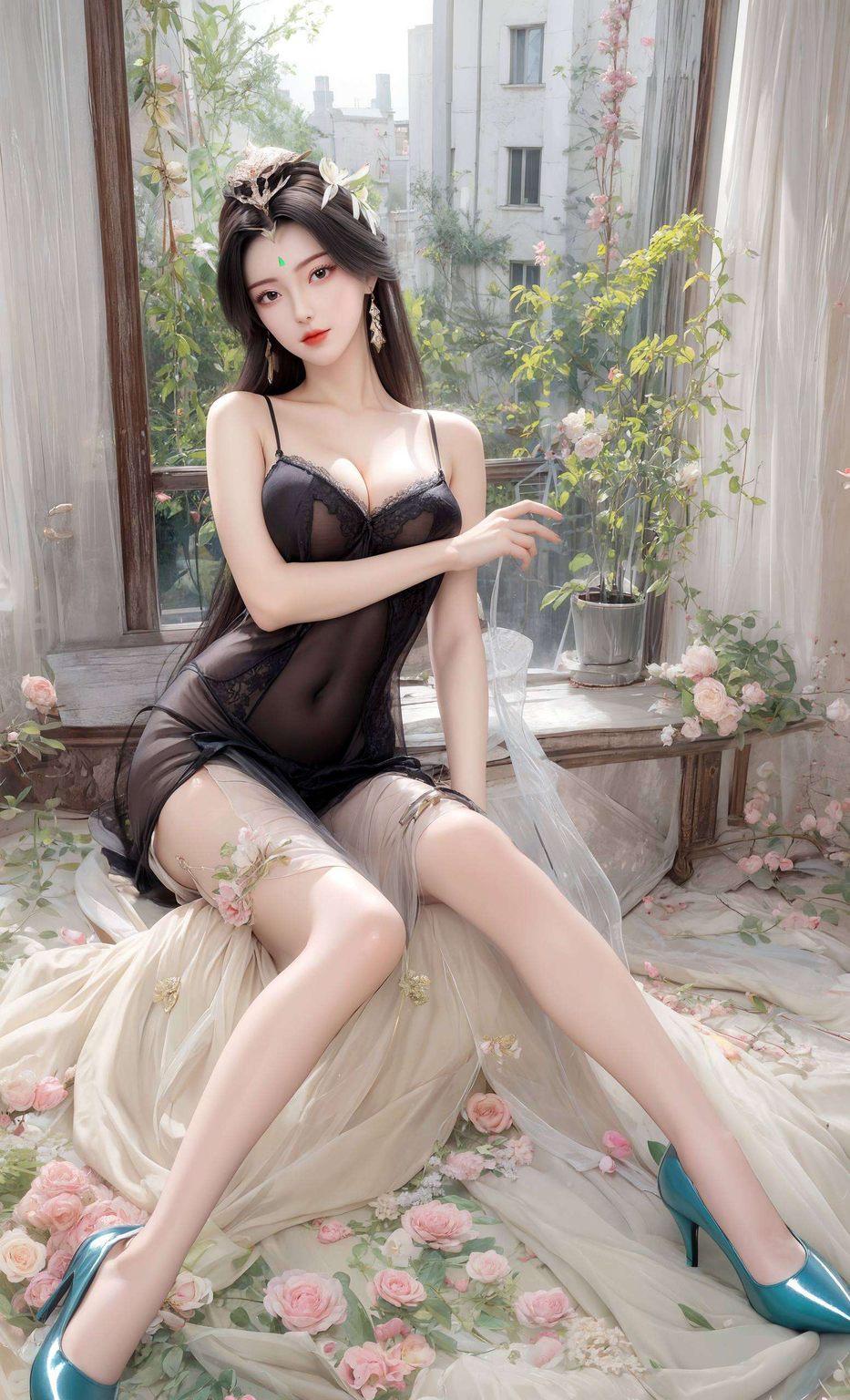 每一帧都是国漫之美宛若穿越时空的仙子