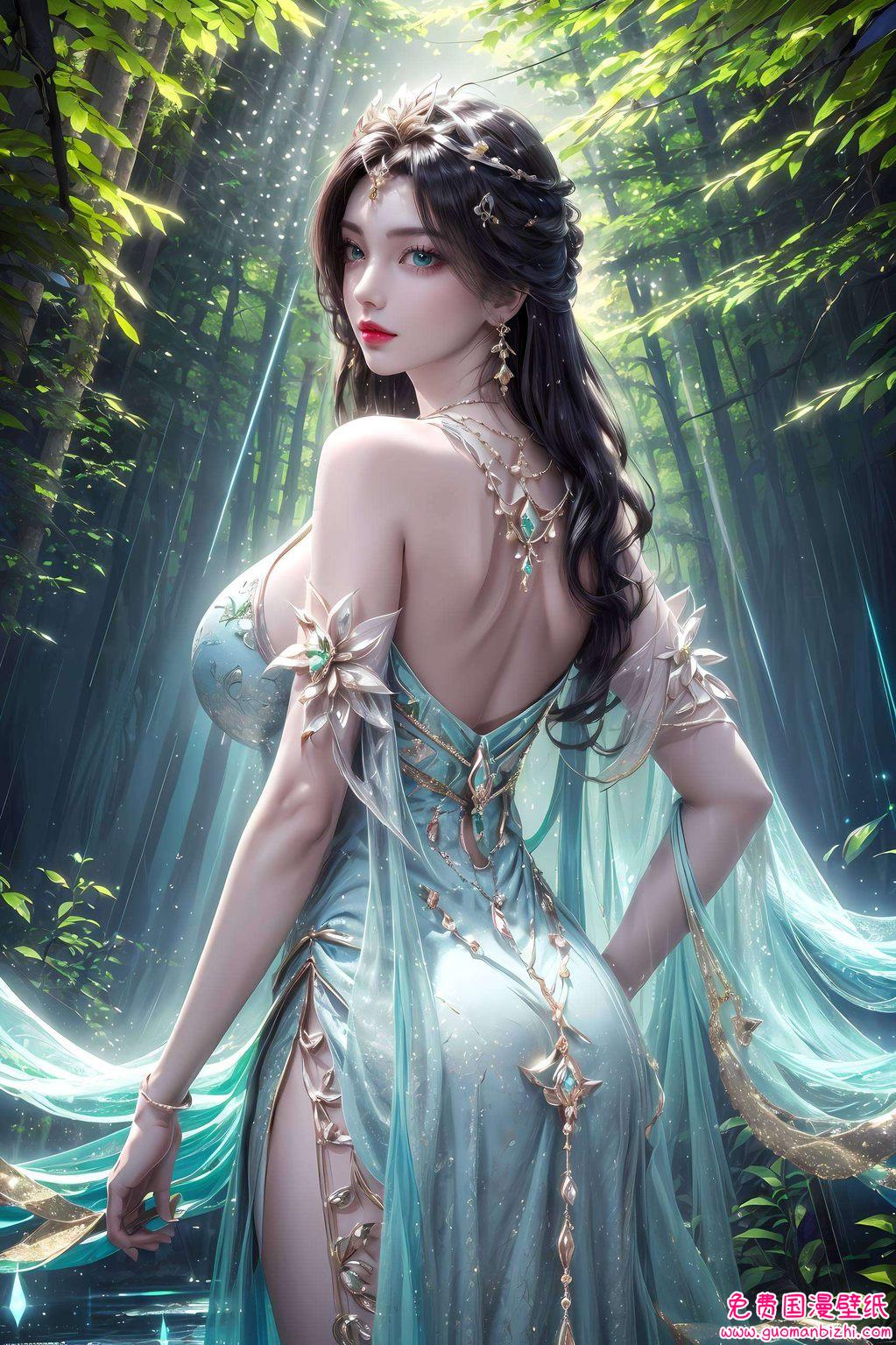 动漫之美如诗如同翩翩起舞的仙子