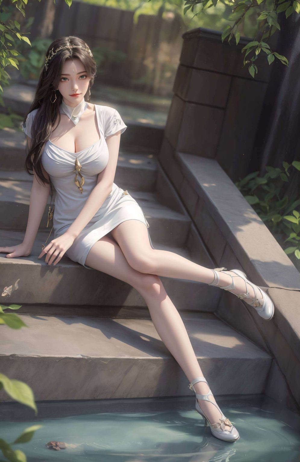 蒸汽炫彩映眼前玄幻之意