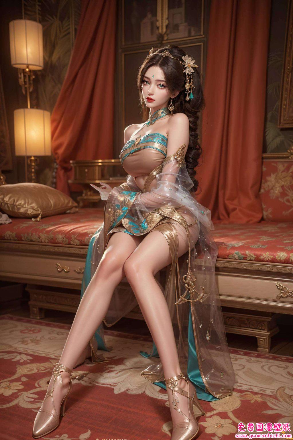 穿梭在国漫的绚丽世界高清完美壁纸中的柳神动漫版