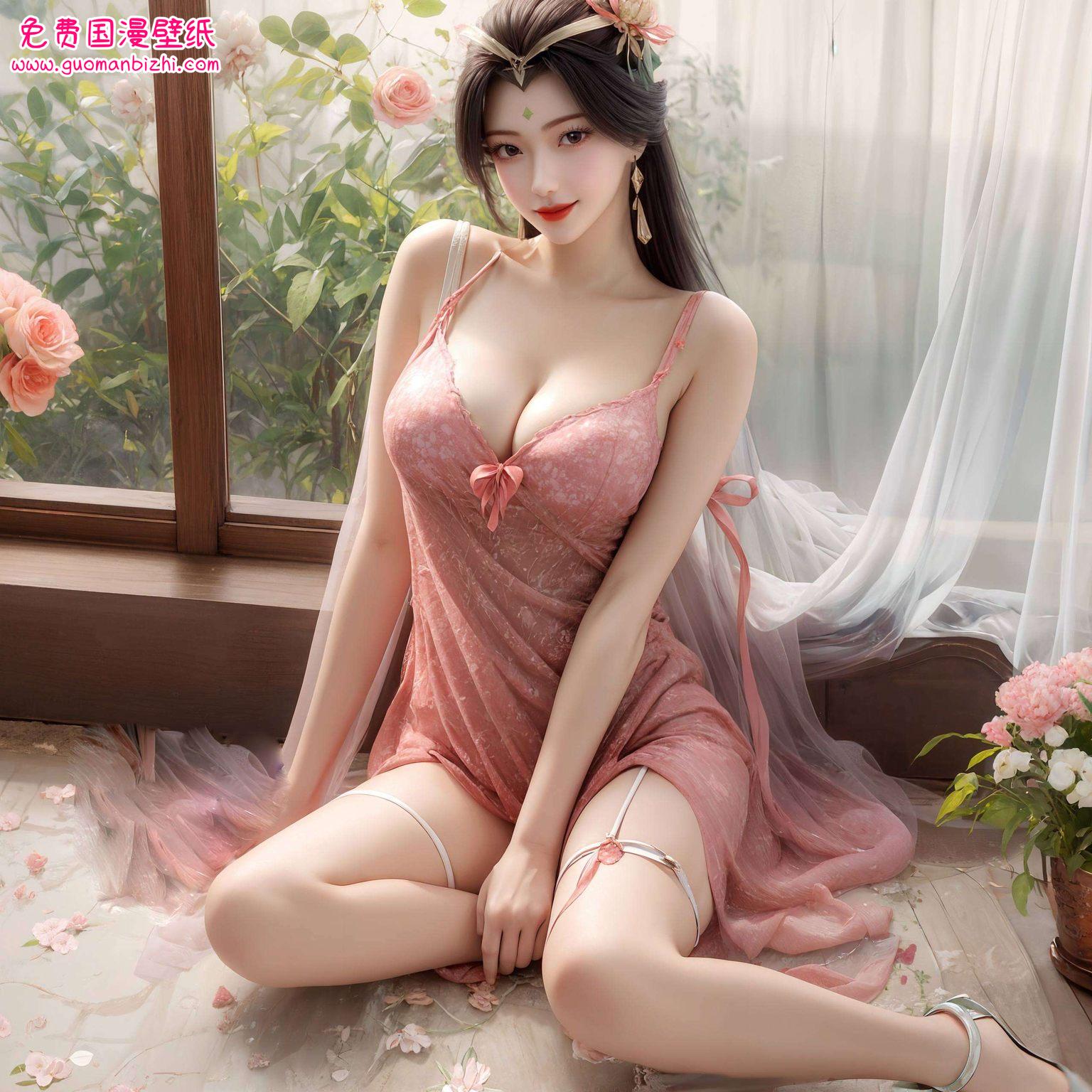 各位小可爱们是不是有点小调皮呢？快来收藏这款1920x1080的柳神壁纸