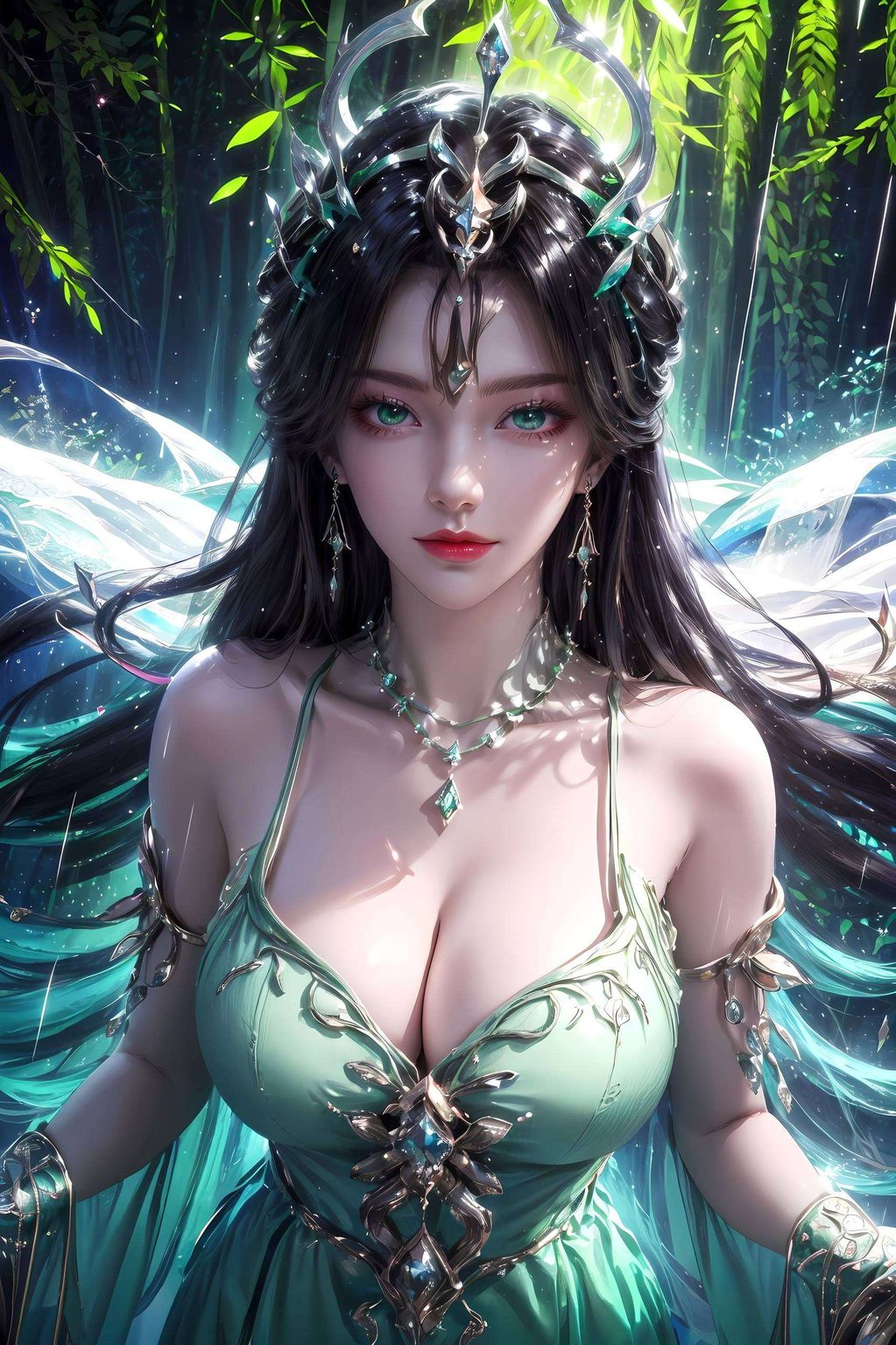 高清图片下载只需一眼那充满灵气的柳神壁纸