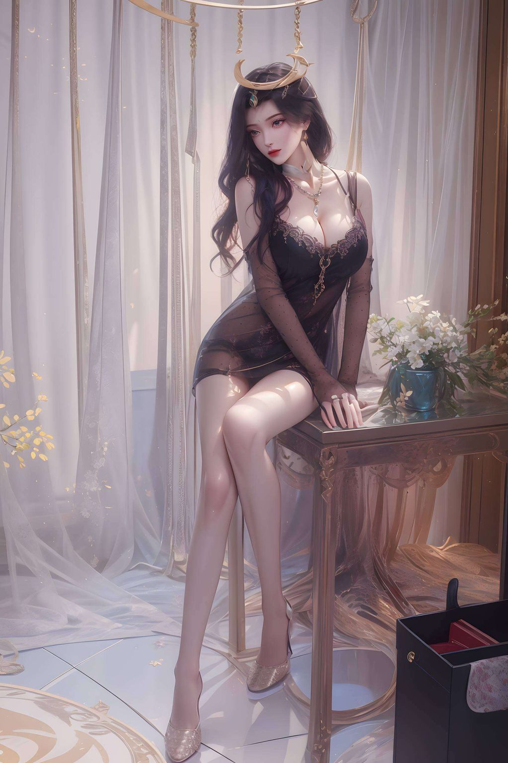 每一次凝视成为了无数动漫爱好者心中的国漫女神