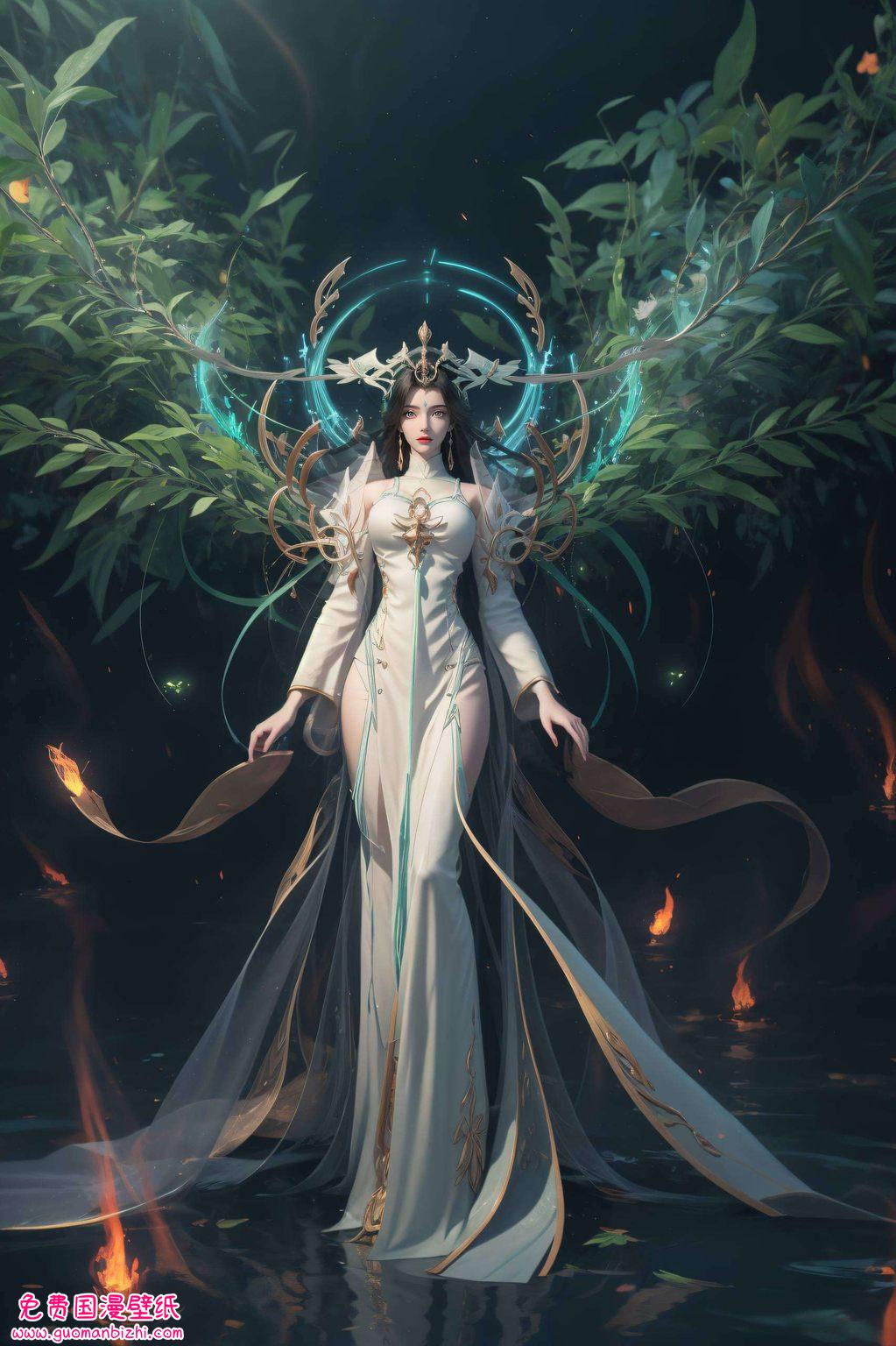 更是无数动漫迷心中的完美女神柳神真人