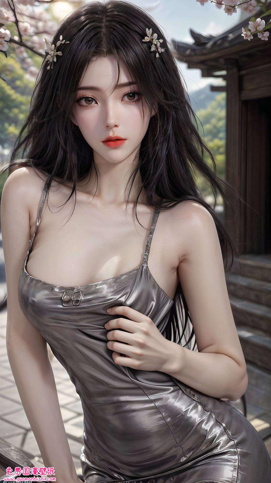 动漫美女巧笑倩兮此中玄幻元素