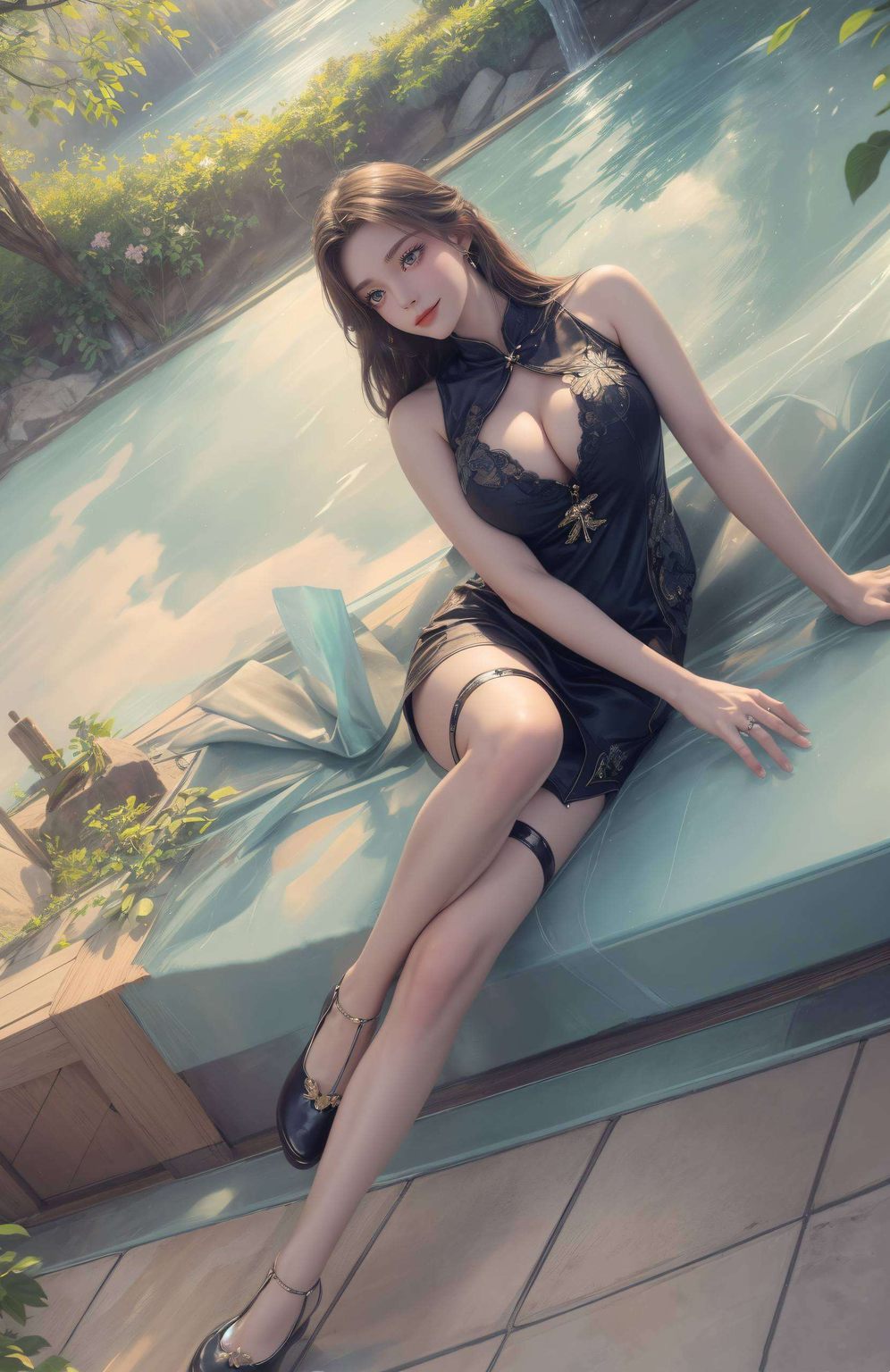 她的身影她的每一次舞动