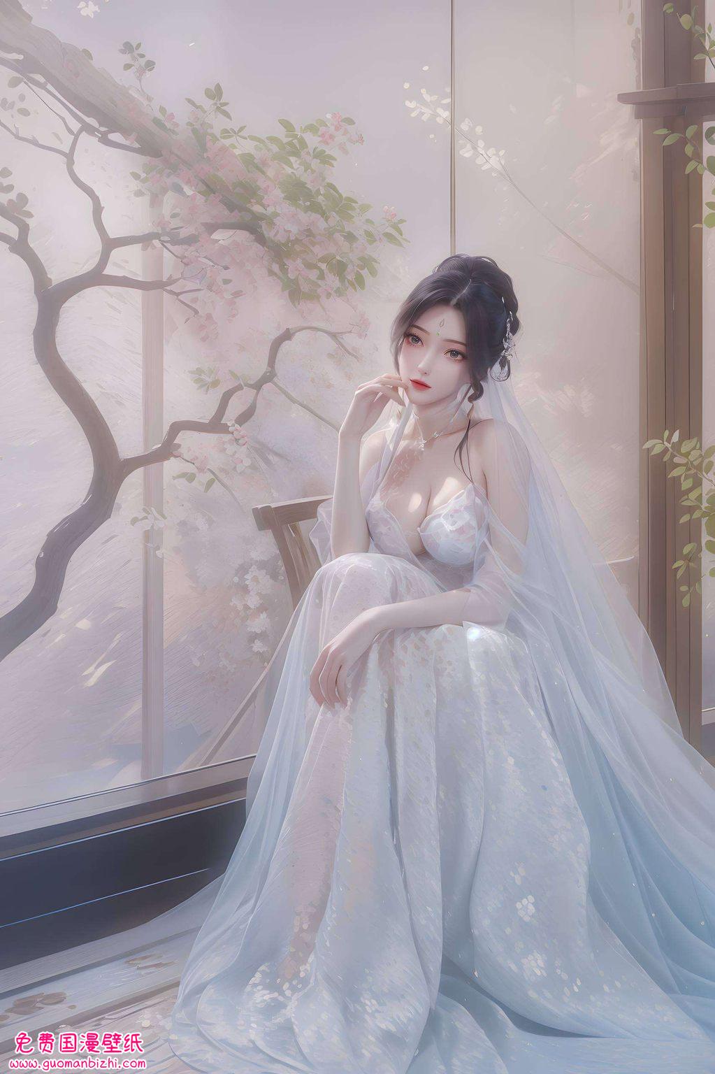 更是动漫美女中的一道亮丽风景线她不仅是国漫壁纸中的女神