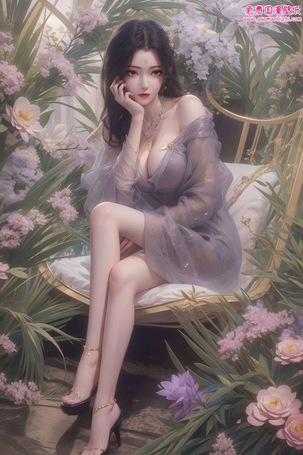 她不仅是动漫美女的化身她是壁纸中的国漫女神