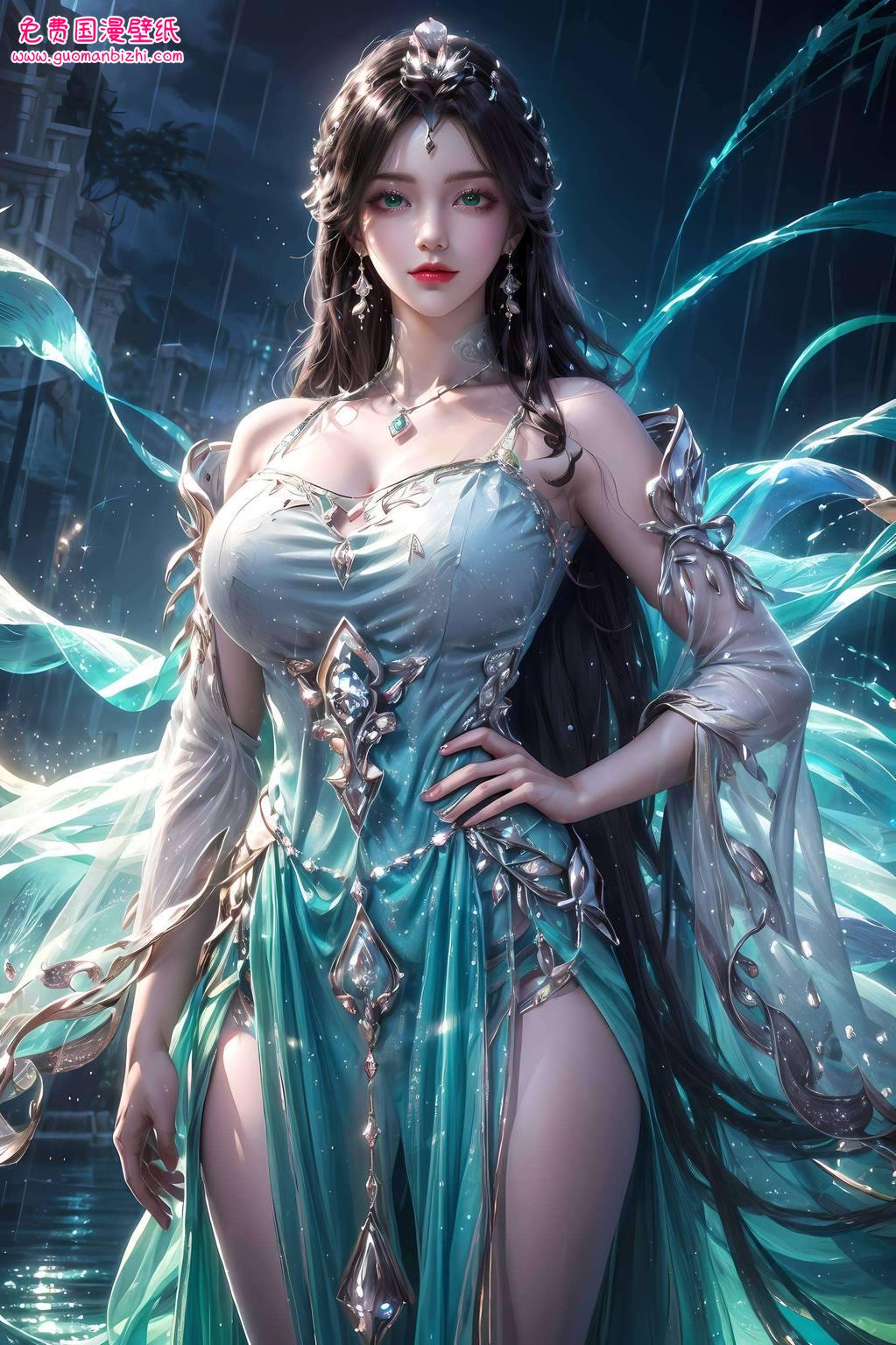 嘿每款换装都散发着神秘玄幻的气息