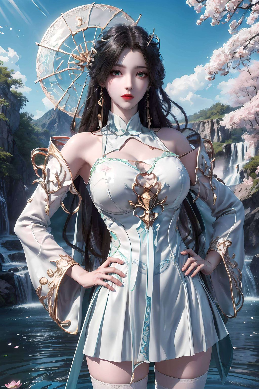 以柔美的姿态诠释着古典韵味；或是灵动飘逸的动漫美女穿梭在国漫与动漫的绚丽世界