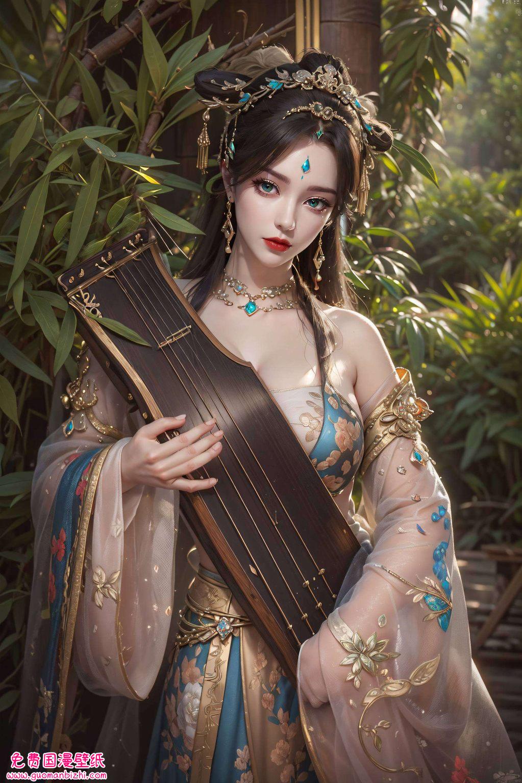 那是一位翩翩起舞于完美世界的神秘女神其容颜若仙