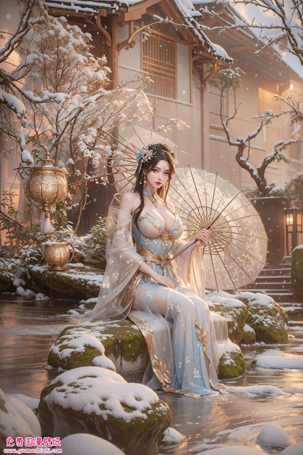 不仅实力强大今天给大家带来一组超级养眼的国漫壁纸哦！🌟 这里有柳神的美照