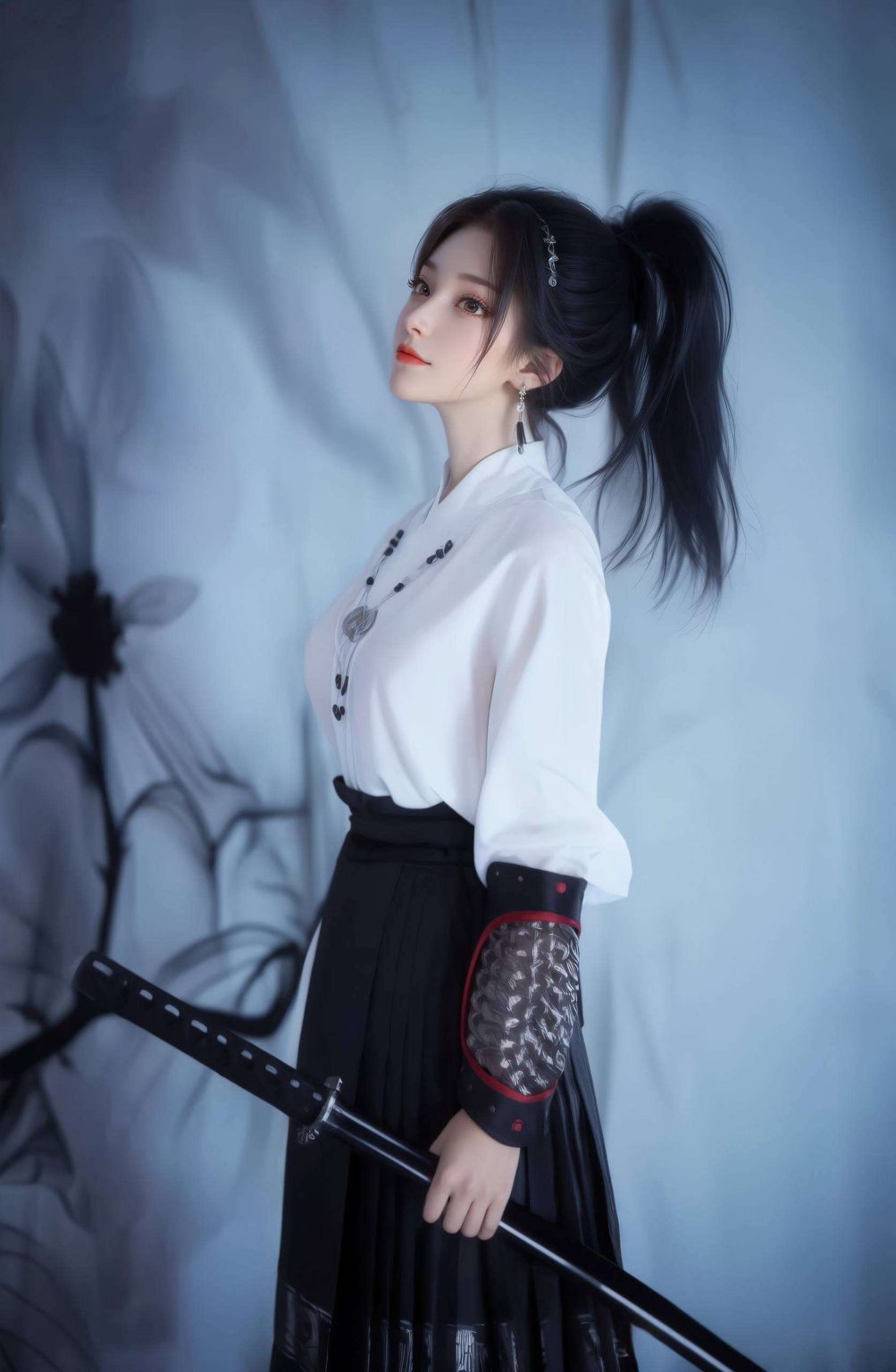 宛若游丝国漫女神之娇颜
