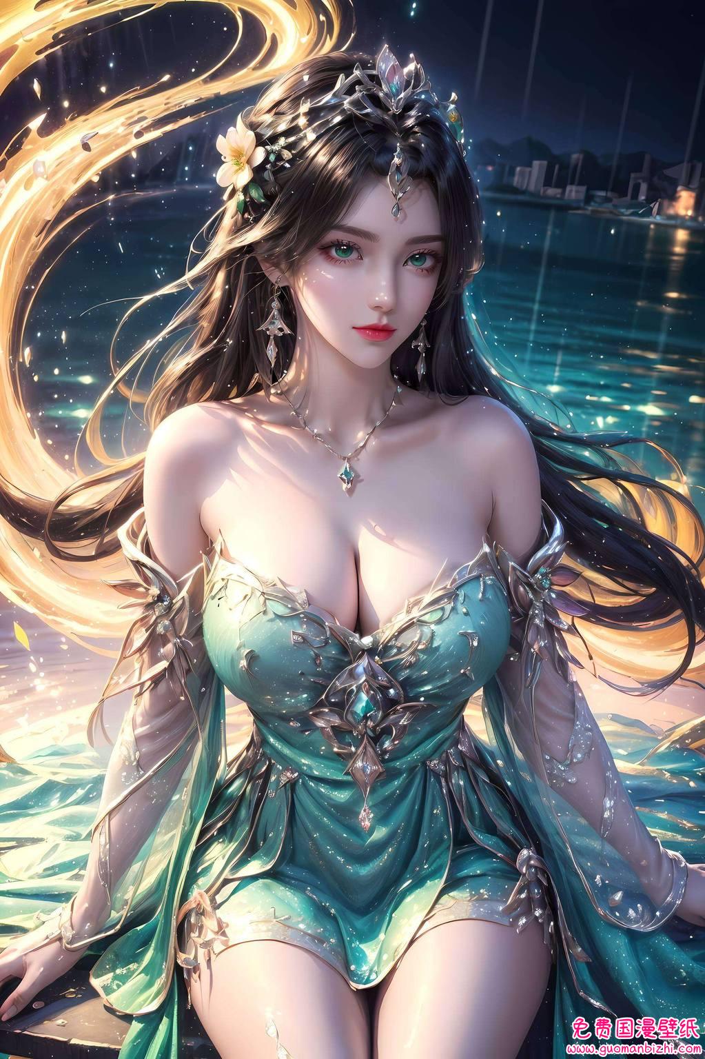 动漫女神翩翩起舞君若欲知如何设置柳神壁纸