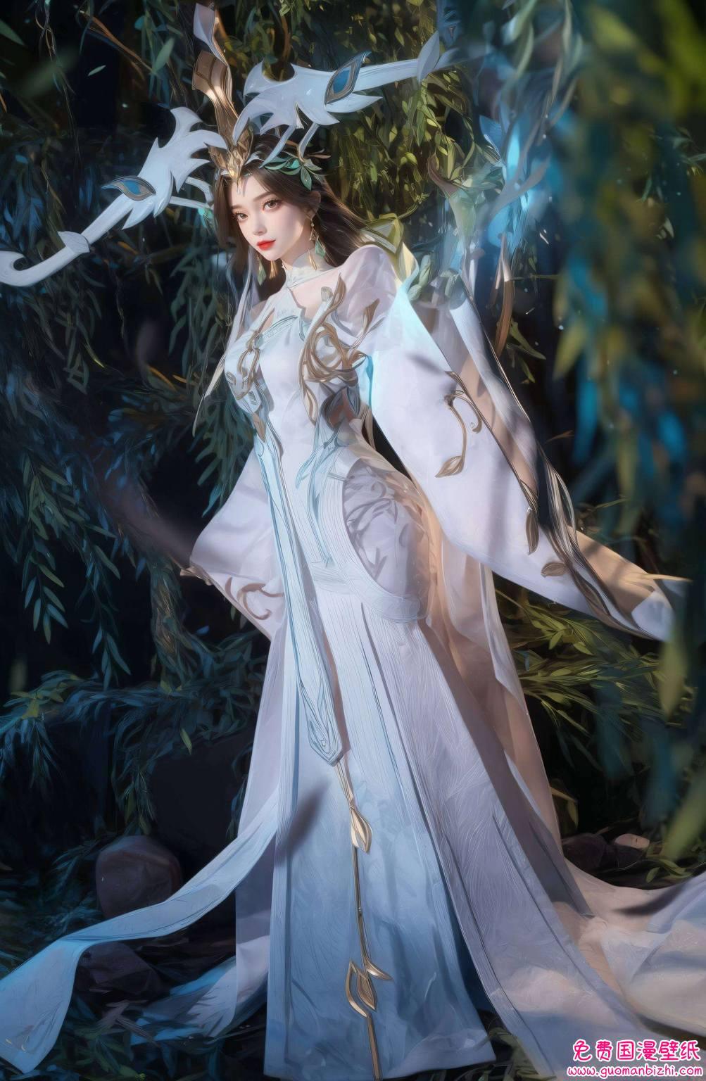 完美世界的瑰丽画卷跃然屏上美艳不可方物;而国漫美女们的风采