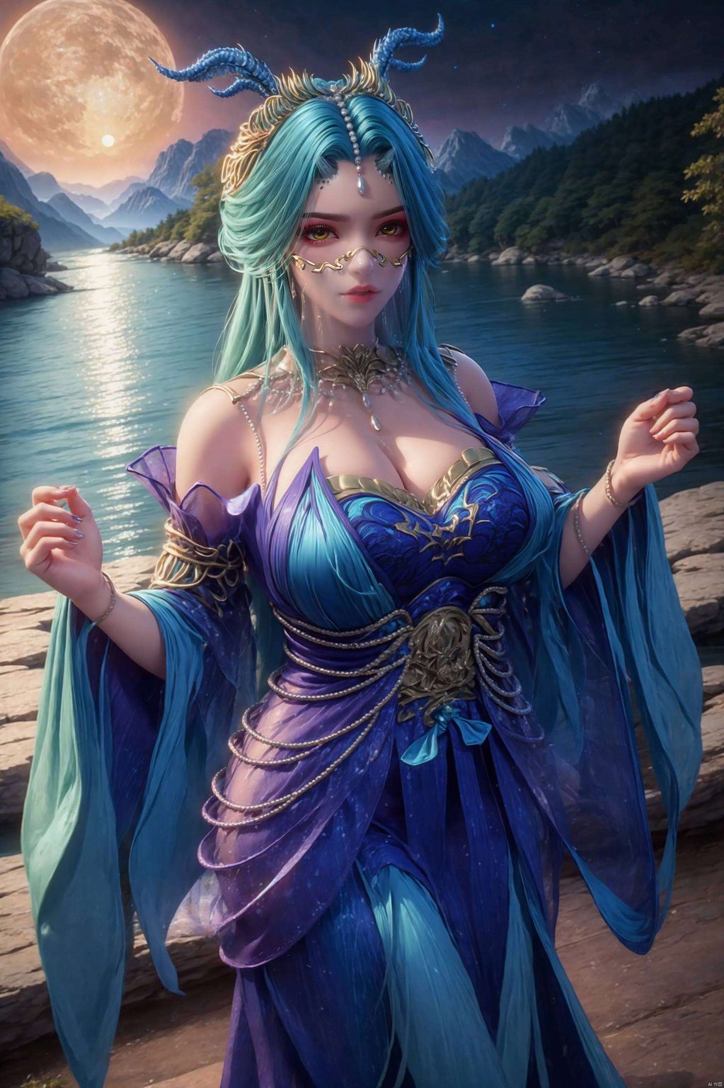 更是国漫女神的典范她不仅是动漫美女的代表