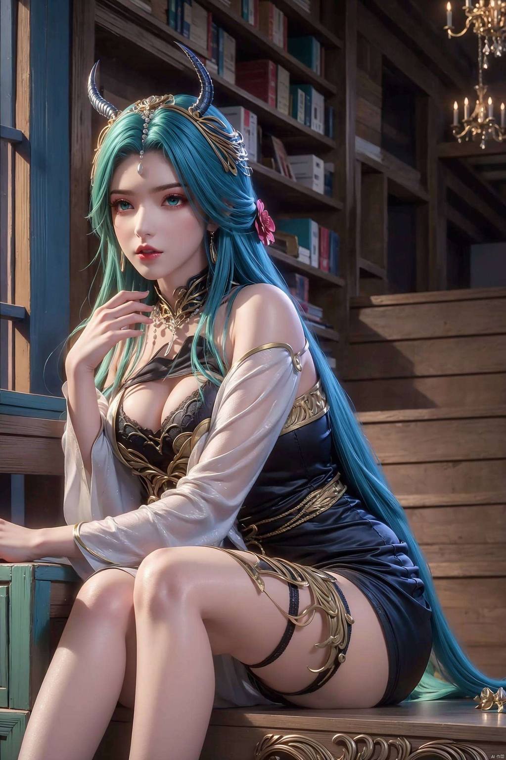 国漫女神之美让人一眼难忘