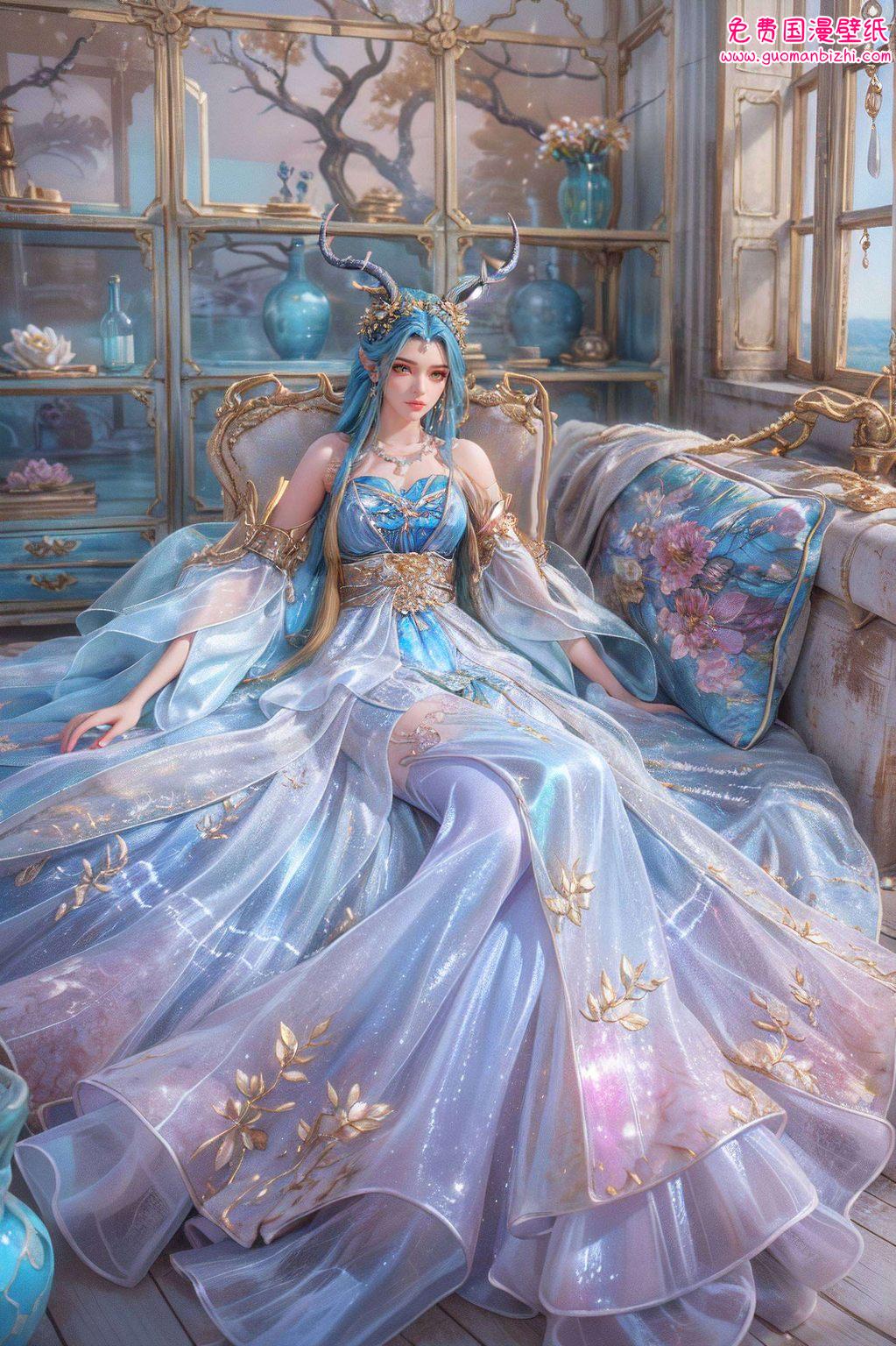 她的每一次翩翩起舞而那些国漫女神
