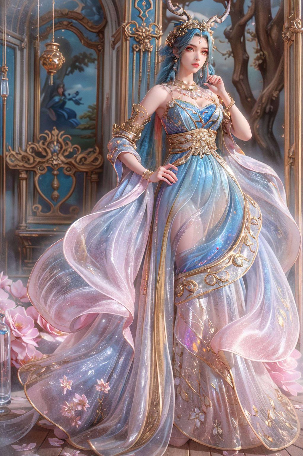 她是龙族高贵的公主在完美世界的绚烂画卷中