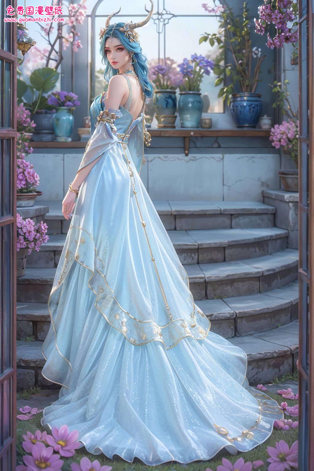 她的美令人神往