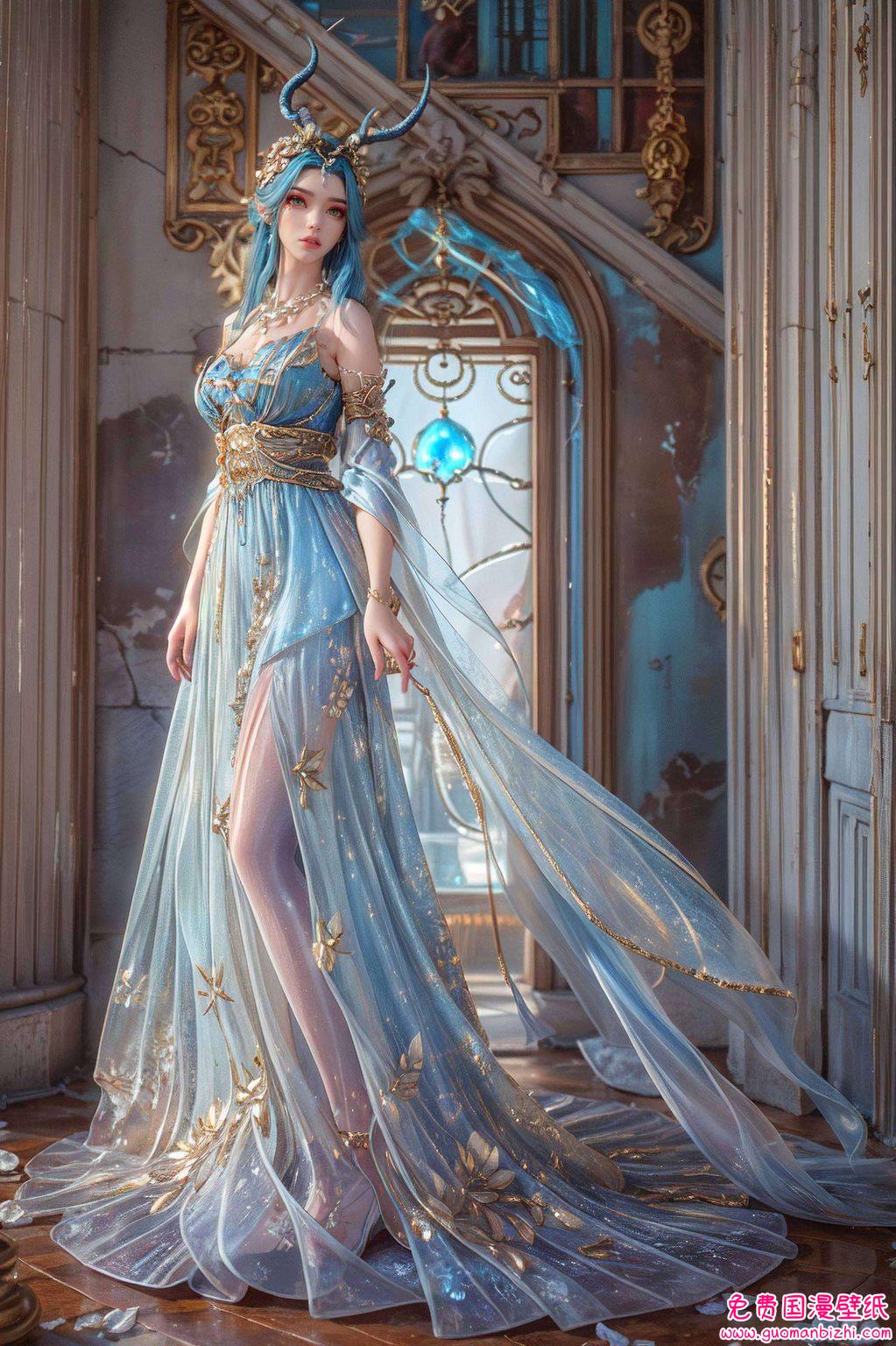 龙女那独具魅力的身影也感受到一份超越凡尘的宁静与力量