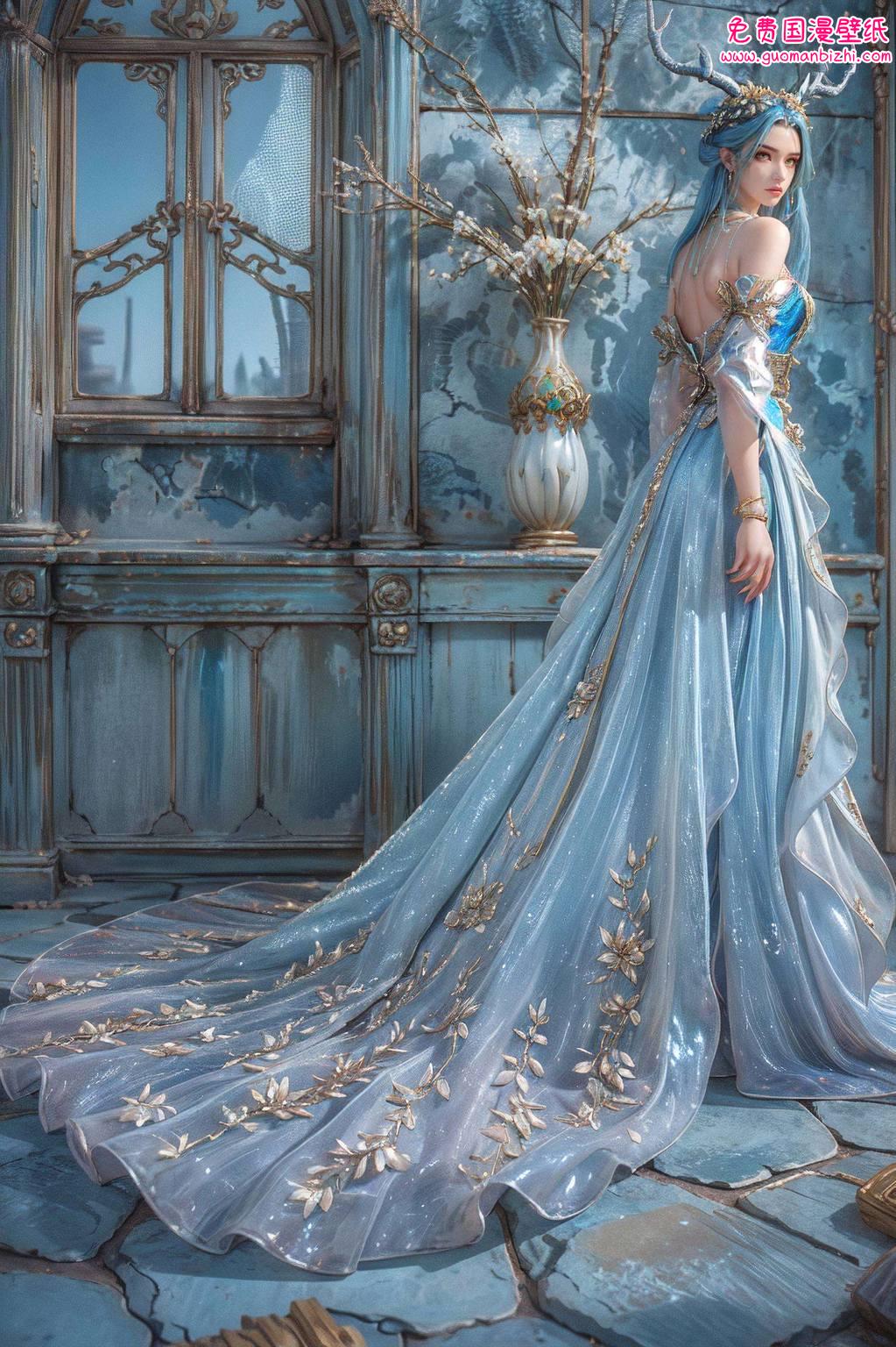 听说完美世界的龙女要在苹果炫彩壁纸里霸气出场啦!这位国漫女神不仅美得让人心动她的壁纸一定玄幻得让人眼前一亮