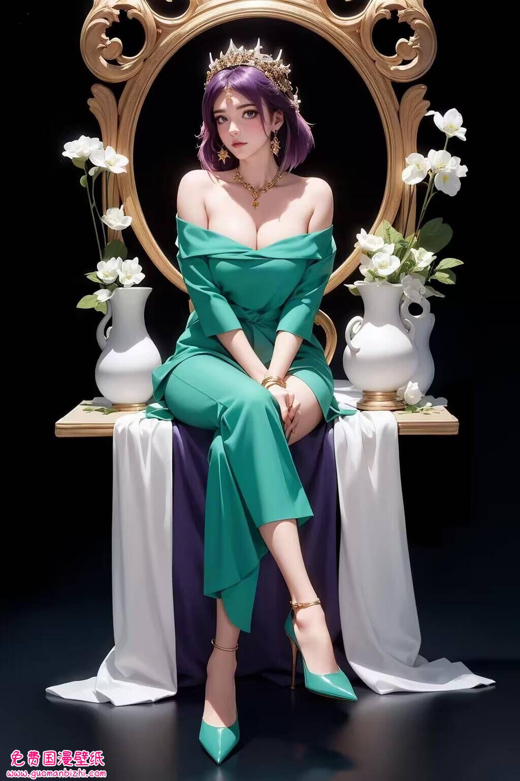 让你在每一次屏幕亮起时这款融合了完美世界魔女风华与斗破苍穹魔女建模的二次元壁纸