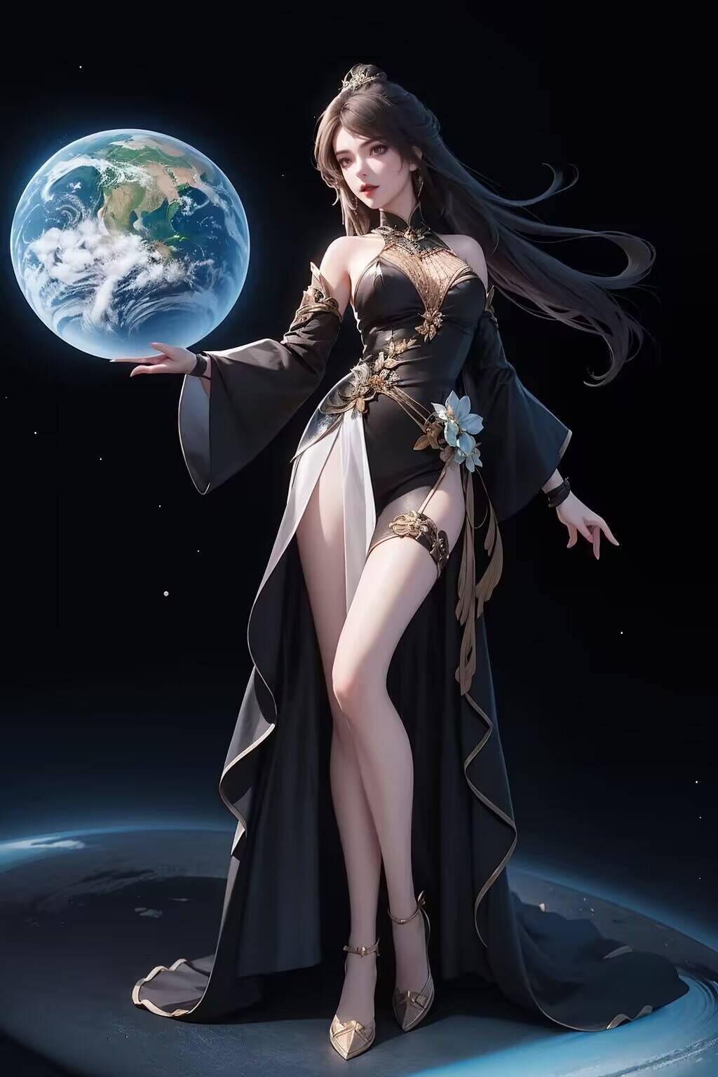 成为无数动漫爱好者心中的女神仿佛能冻结时间