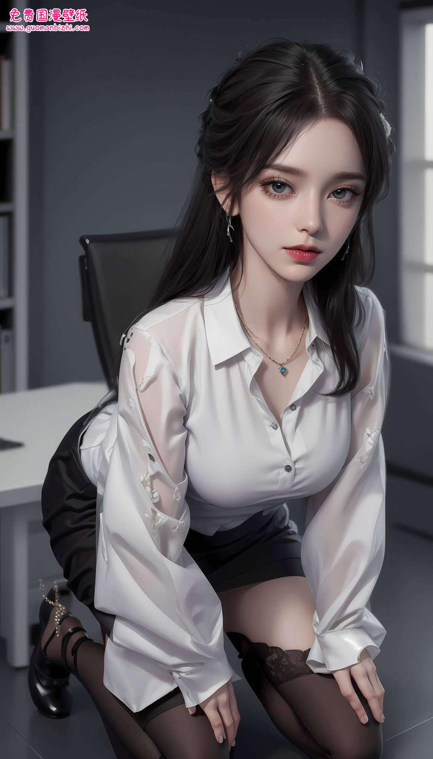 她是国漫中的一款绝美风景融合了清漪壁纸的细腻与国漫女神的韵味