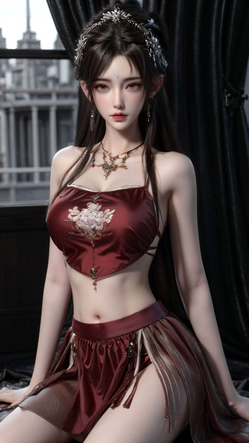 完美世界之美尽收眼底国漫壁纸里的女神们