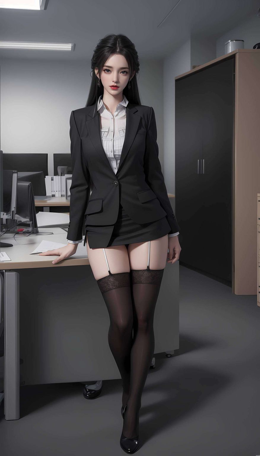 既显国漫美女的柔美又透出一抹不羁的动漫风情