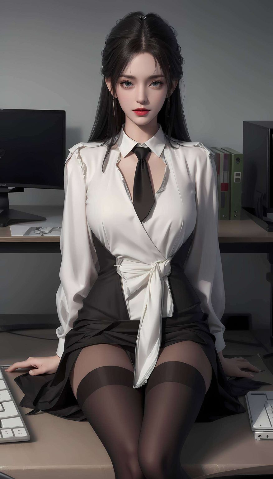 她的每一次眨眼将清漪的美丽定格在手机屏幕上