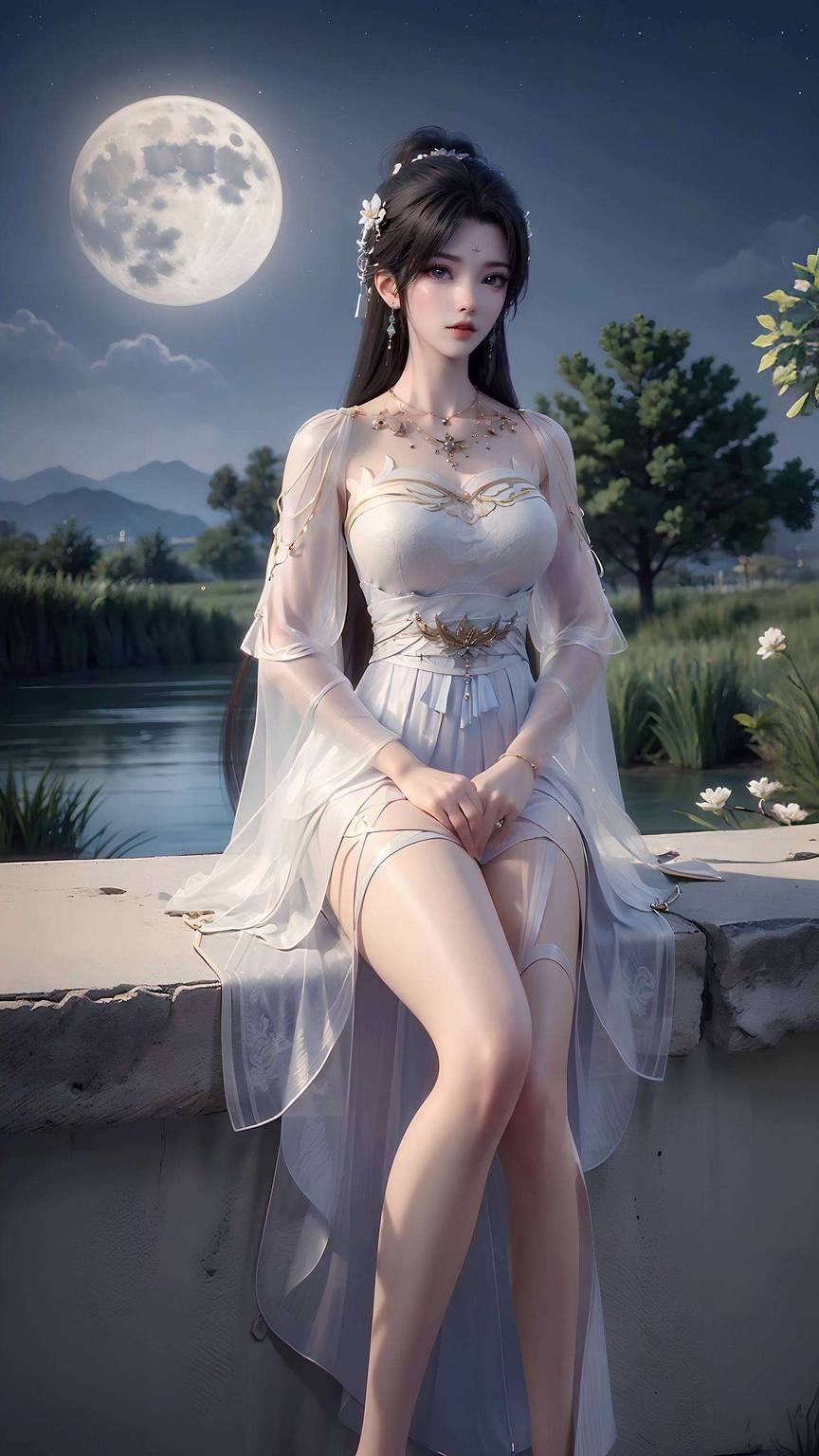想要给手机换个壁纸吗？来来来可是国漫界的女神级人物