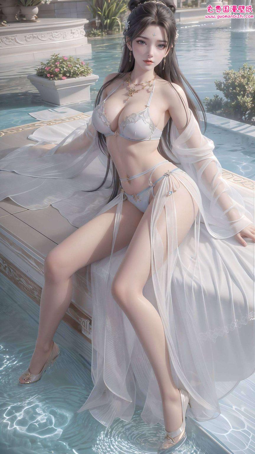 从梦幻的玄幻背景到细腻的国漫美女描绘完美融合在每一次点击之间