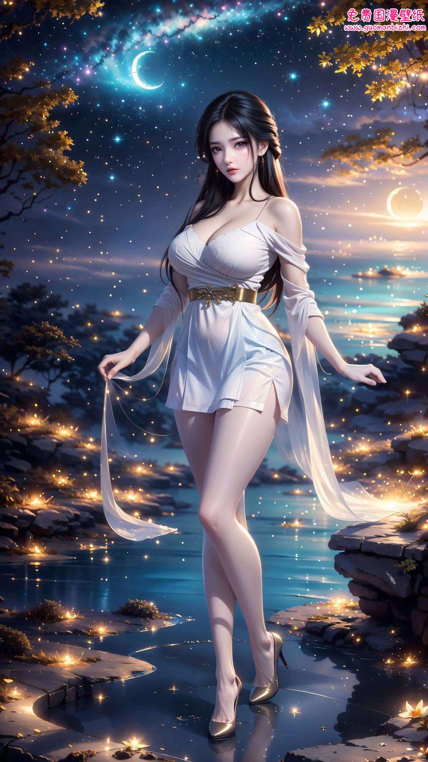 就像清漪女神 herself 亲自降临屏幕还带着一丝玄幻的气息